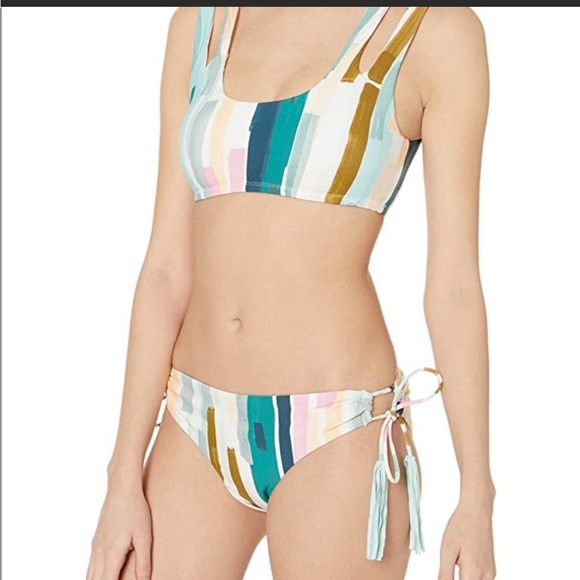 The Bikini Lab Paint Party 2pc Swimsuit - Picture 1 of 7